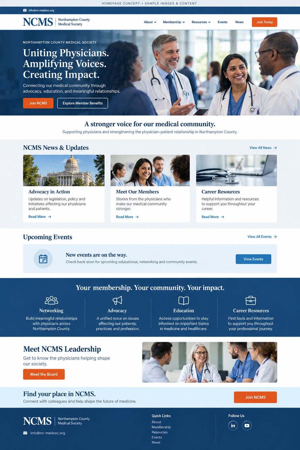 Sample medical community image